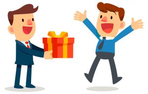 Geschenke und Rabattaktionen zur Kundengewinnung